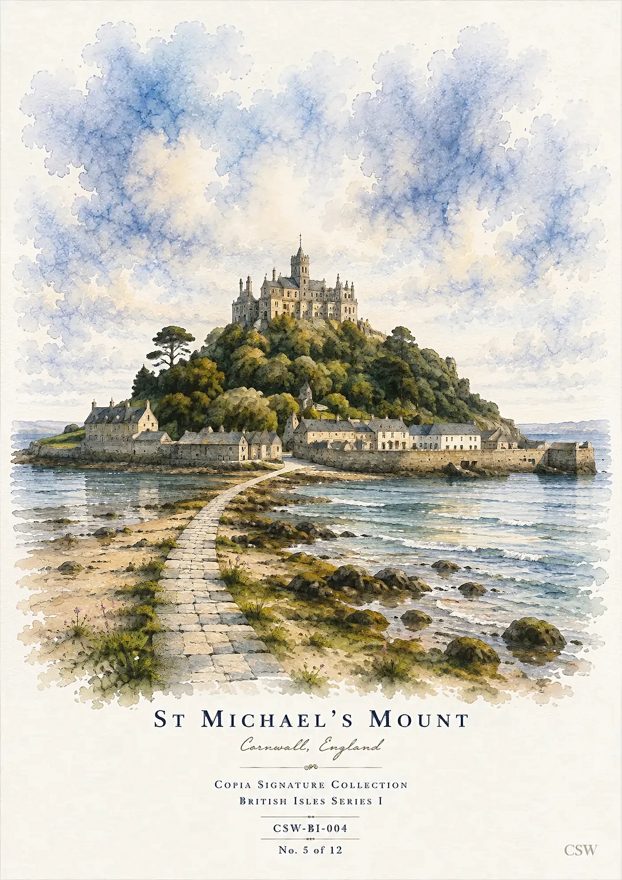 St Michael's Mount — Cornwall, England — View