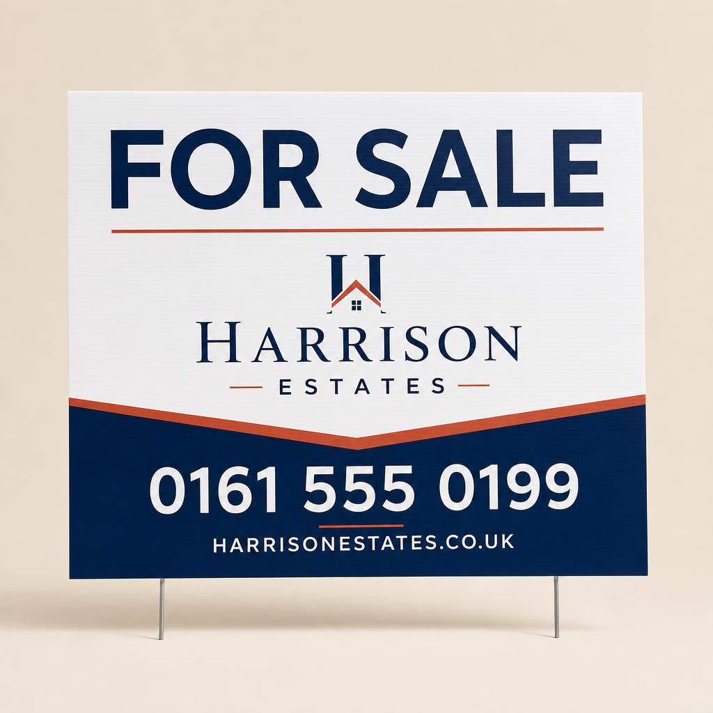 Correx Site Sign 4mm 600x400 — View