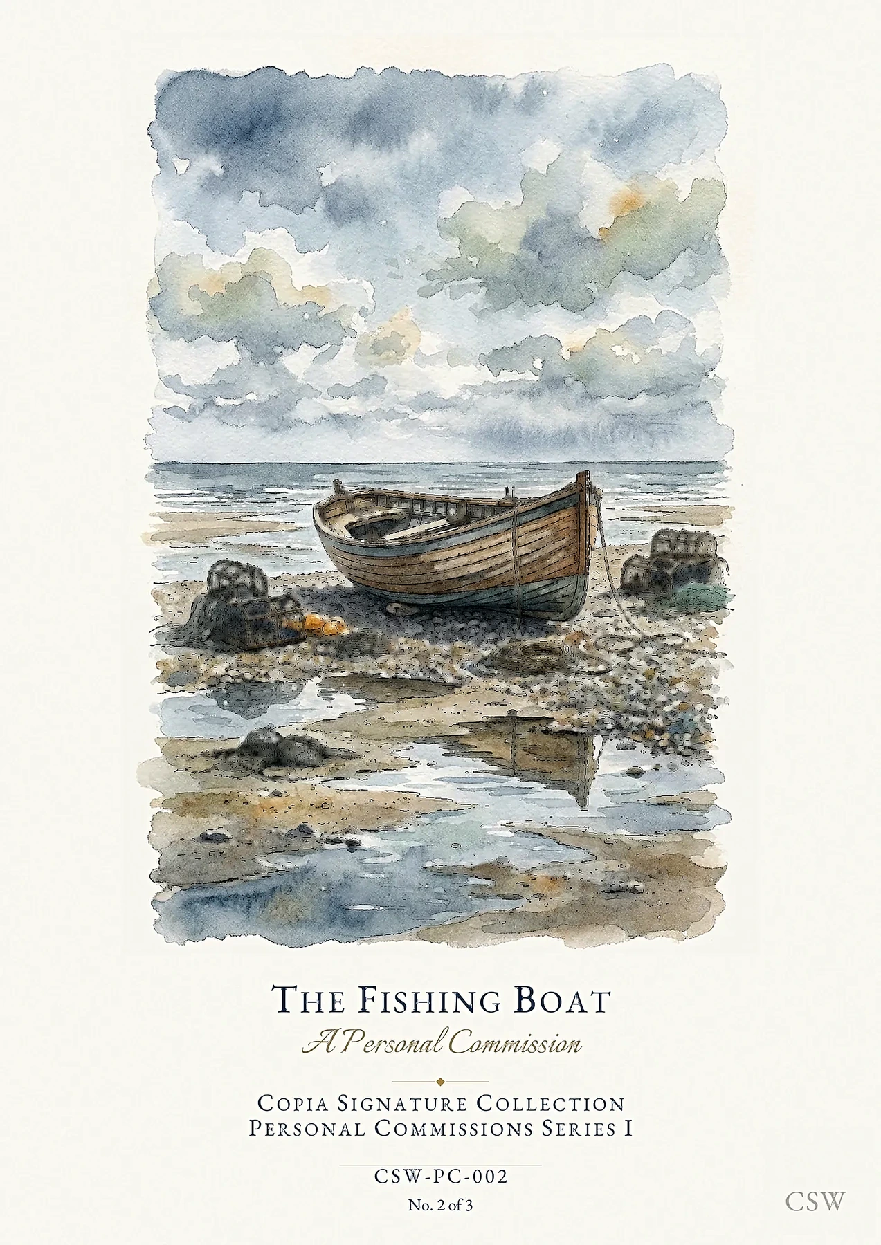 The Fishing Boat — A Personal Commission — View