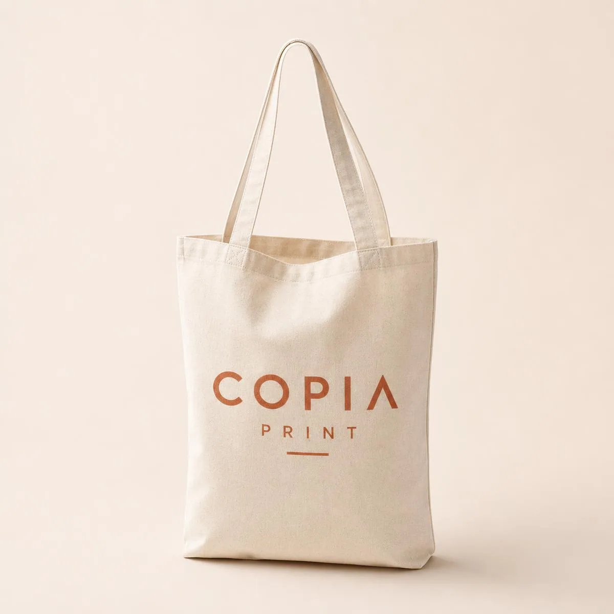Natural Cotton Tote Bag — View