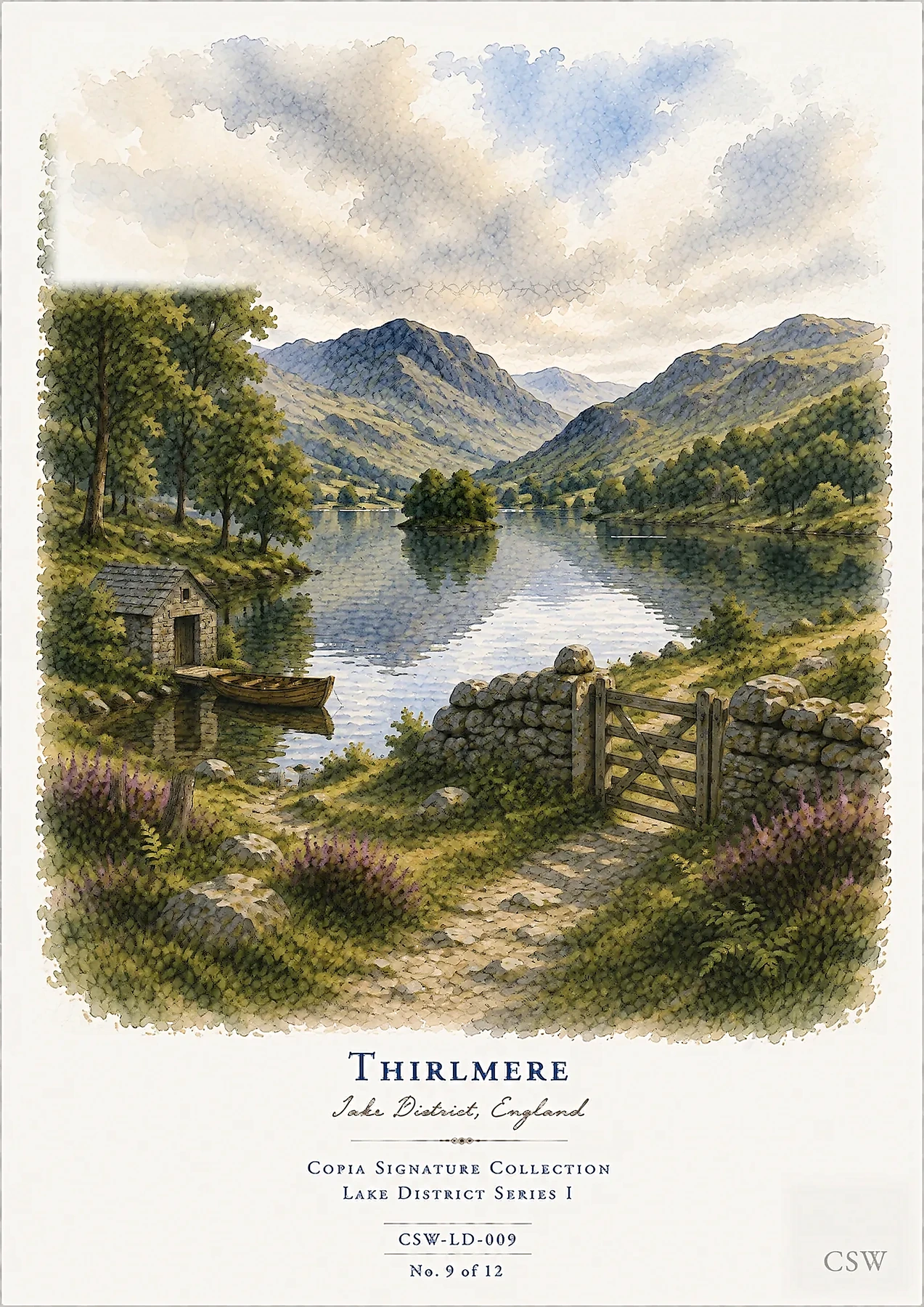 Thirlmere — Lake District, England — View