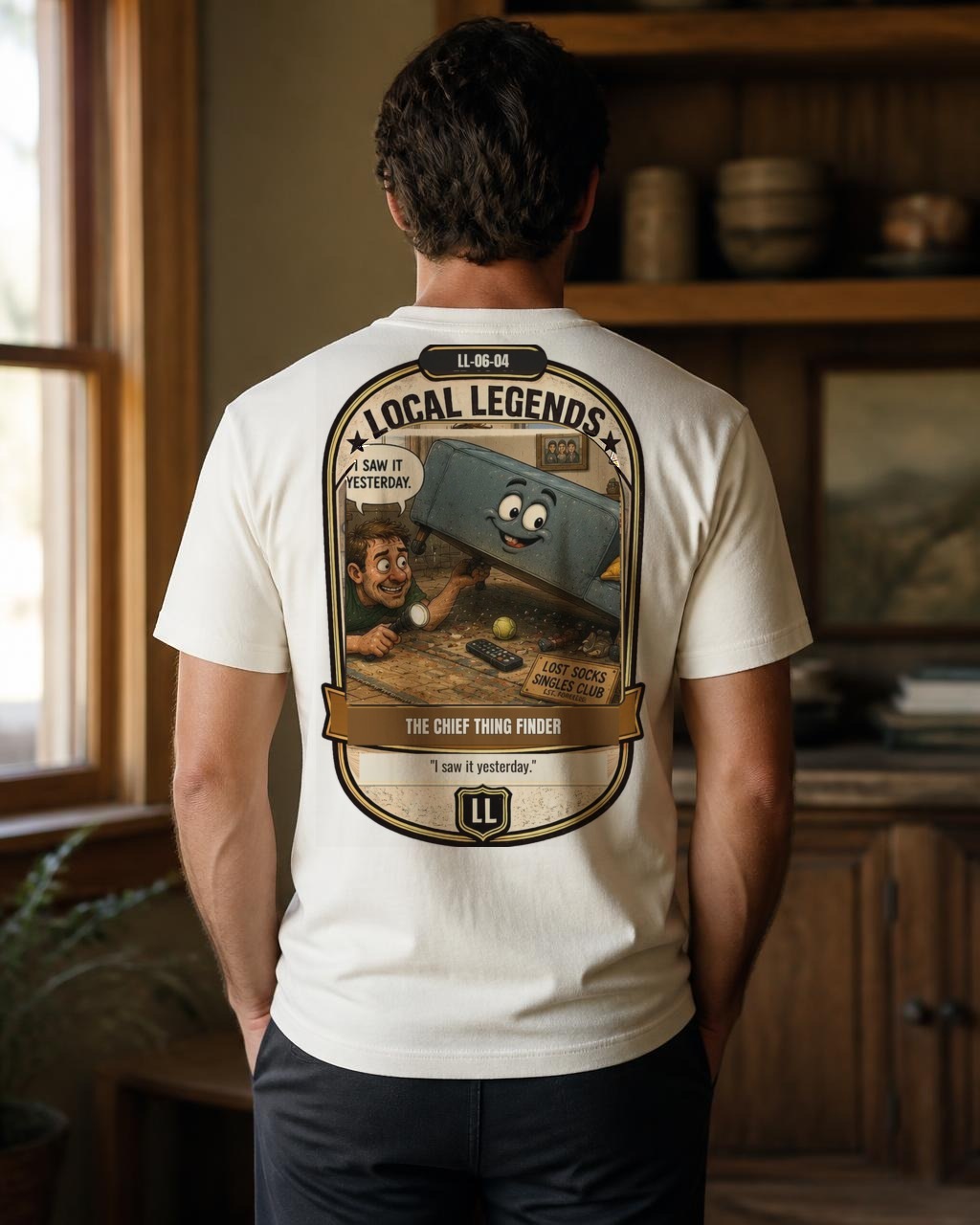 Local Legends — Chief Thing Finder Tee — Back