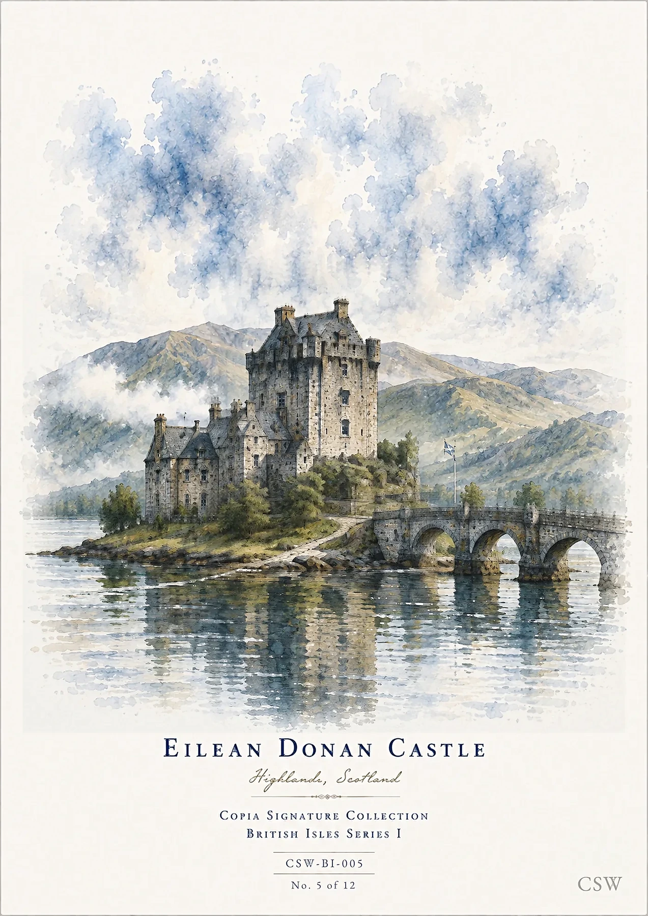 Eilean Donan Castle — Highlands, Scotland — View
