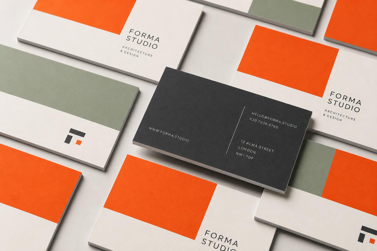 Matt Laminated Business Cards 400gsm — View