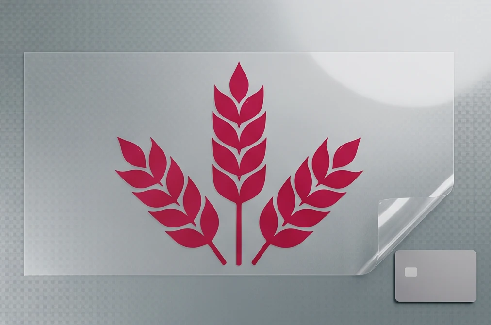 Vinyl Vehicle Sticker — Clear Window, 500 x 1000mm, Square Cut — illustrative print example