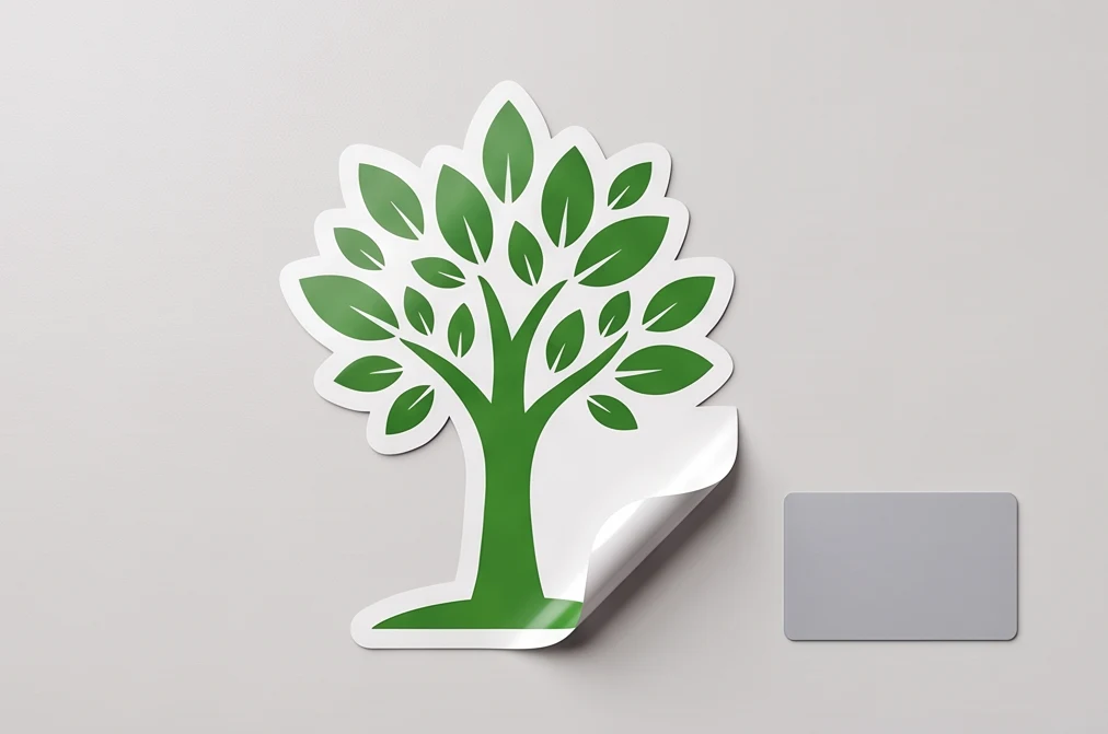 Vinyl Vehicle Sticker — Gloss, A3, Cut to Shape — illustrative print example