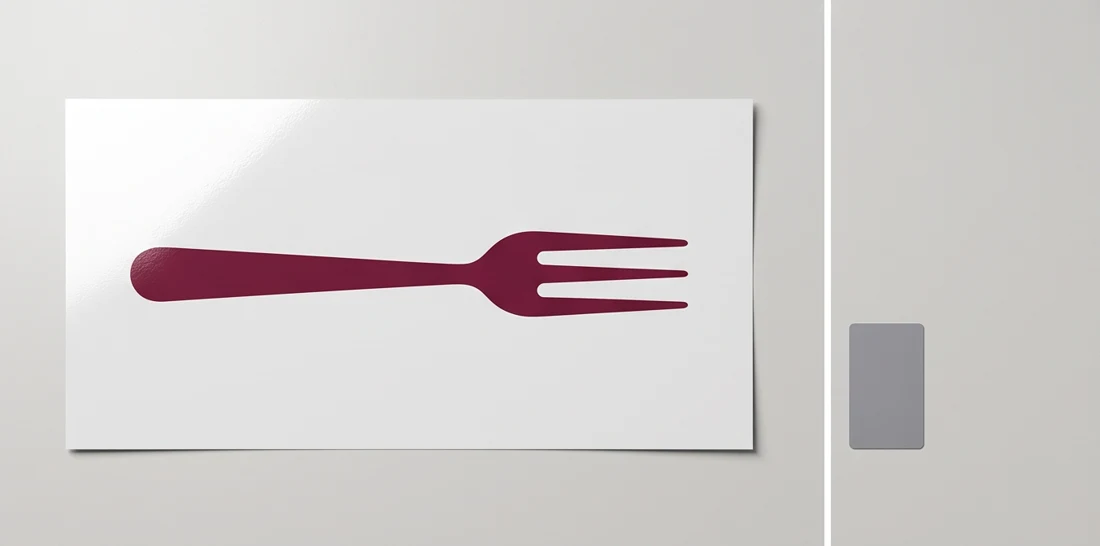 Vinyl Vehicle Sticker — Gloss, 500 x 1000mm, Square Cut — illustrative print example