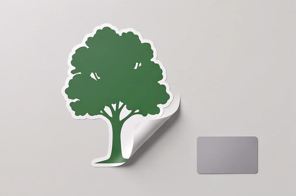 Vinyl Vehicle Sticker — Matt, A2, Cut to Shape — illustrative print example