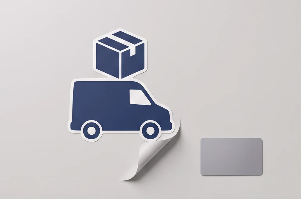 Vinyl Vehicle Sticker — Matt, A3, Cut to Shape — illustrative print example