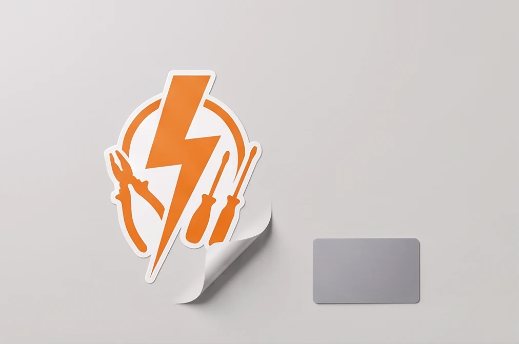 Vinyl Vehicle Sticker — Matt, A4, Cut to Shape — illustrative print example