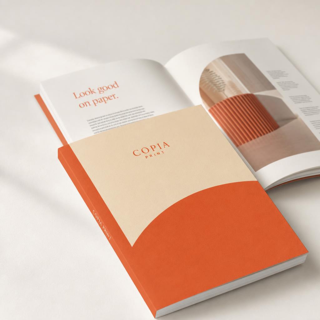 Perfect Bound A5 Brochures 64pp