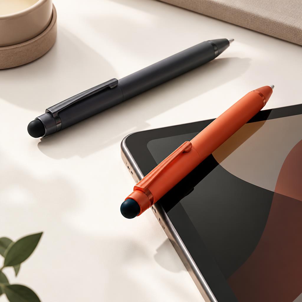 Wigan Stylus Ballpoint Pens — View