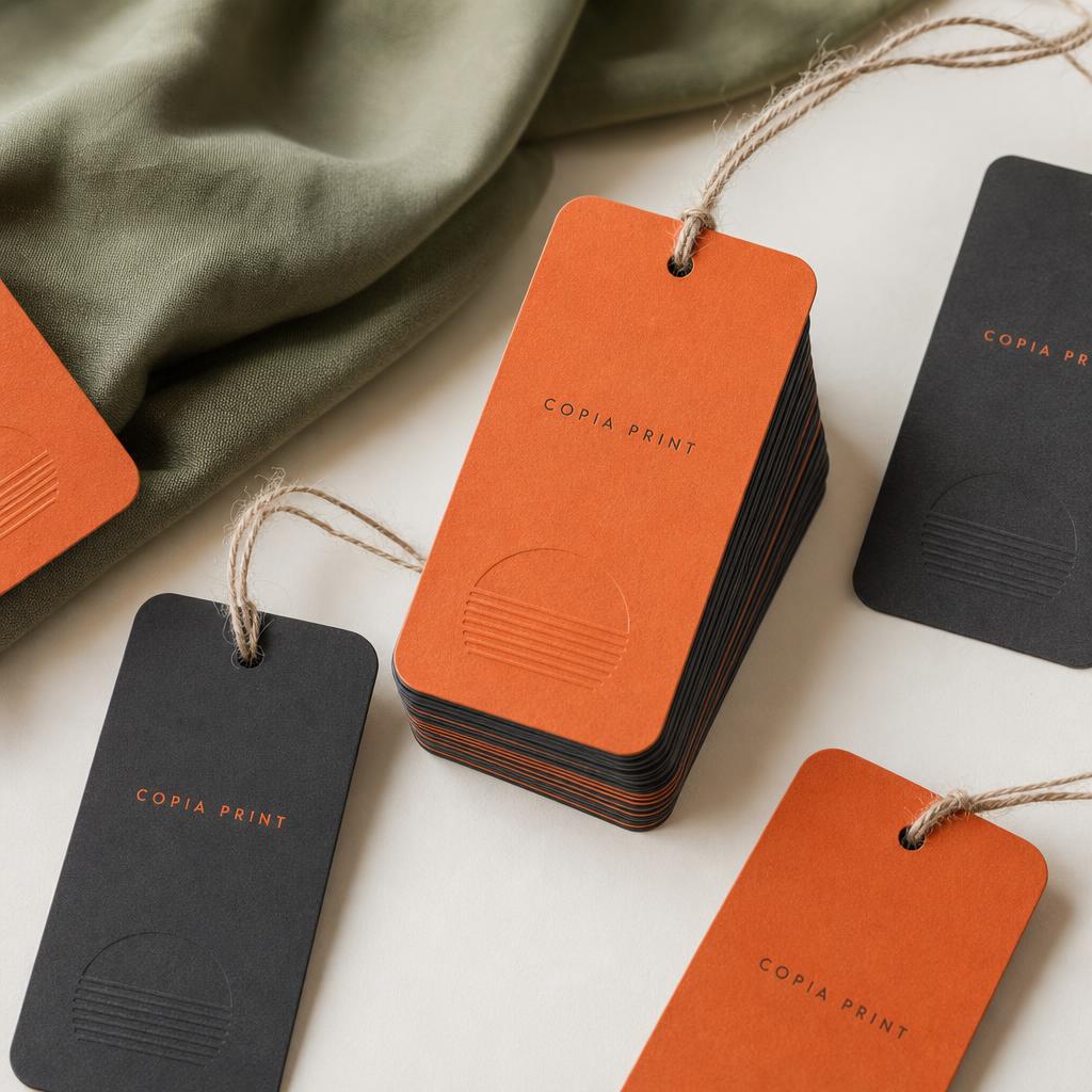 Drilled Swing Tags 400gsm